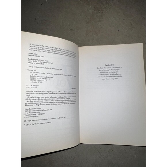 All Around the Zodiac Exploring Astrologys Twelve Signs Bil Tierney 2001 Trade - Picture 4 of 8